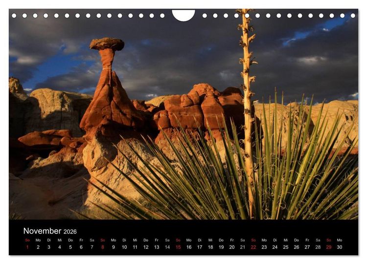 Produktbild: Felslandschaften (Wandkalender 2026 DIN A4 quer), CALVENDO Monatskalender