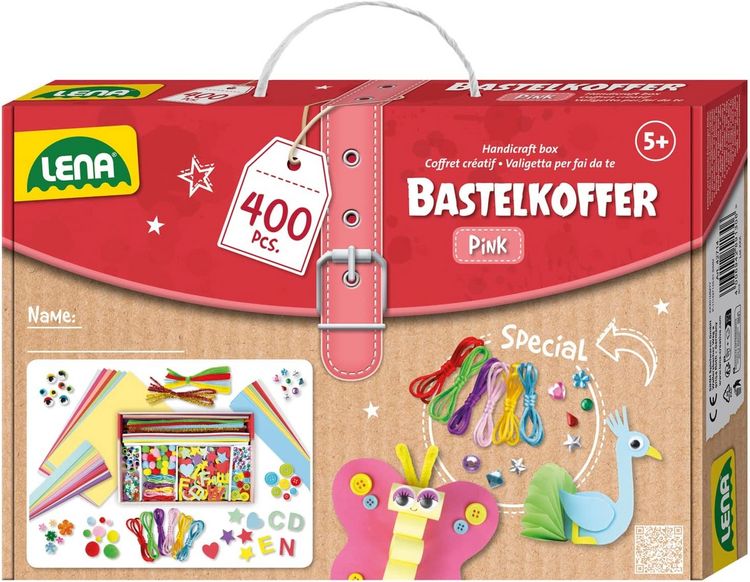 Produktbild: LENA 42714 - Bastelkoffer, pink