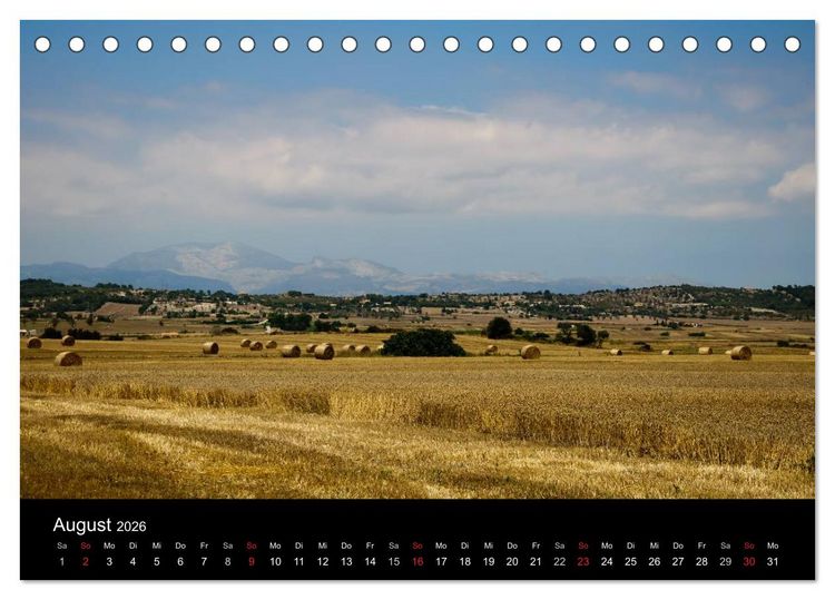 Produktbild: Mallorca wo es am sch&ouml;nsten ist (Tischkalender 2026 DIN A5 quer), CALVENDO Monatskalender