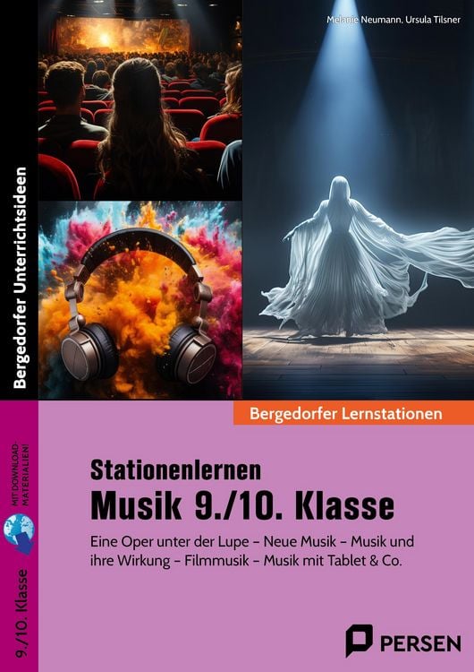 Produktbild: Stationenlernen Musik 9./10. Klasse