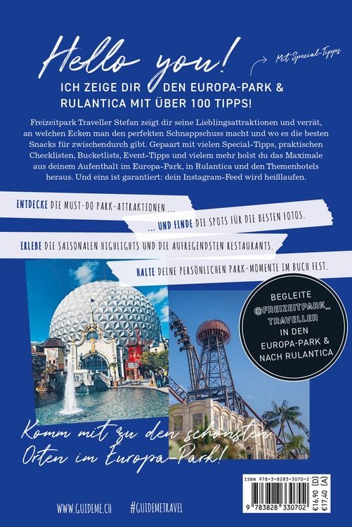 Produktbild: GuideMe Reisef&uuml;hrer Europa-Park Freizeitpark Guide