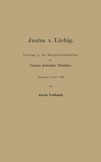 Produktbild: Justus v. Liebig