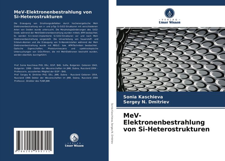 Produktbild: MeV-Elektronenbestrahlung von Si-Heterostrukturen