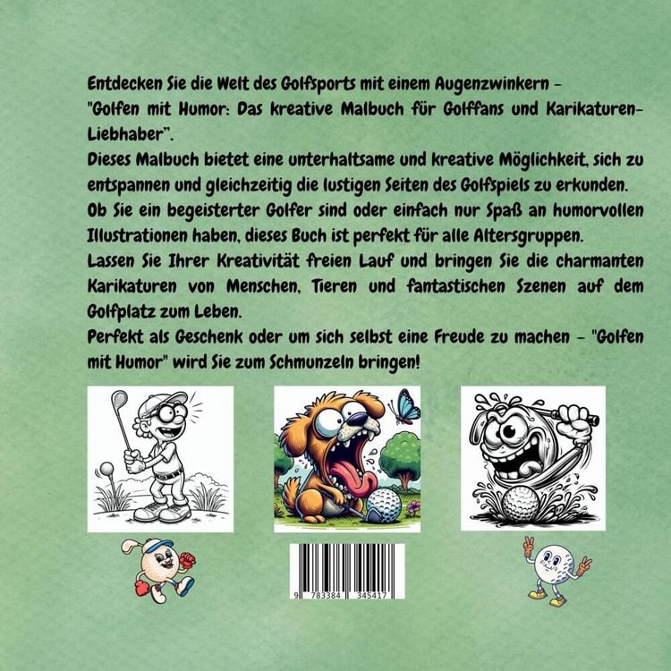 Produktbild: Golfen mit Humor