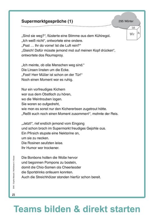 Produktbild: W&uuml;rfellesen &ndash; 4. Klasse