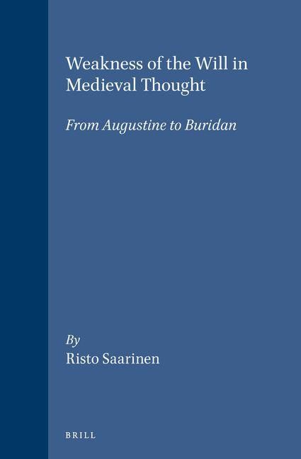 Produktbild: Weakness of the Will in Medieval Thought