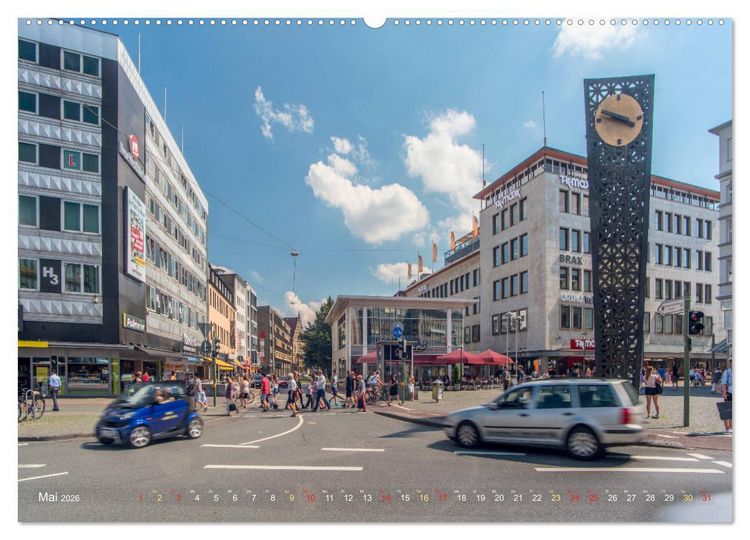 Produktbild: Bielefeld - Die freundliche Stadt am Teutoburger Wald (hochwertiger Premium Wandkalender 2026 DIN A2 quer), Kunstdruck in Hochglanz