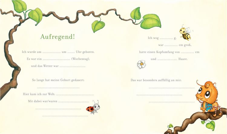 Produktbild: Die kleine Spinne Widerlich - Mein Babyalbum