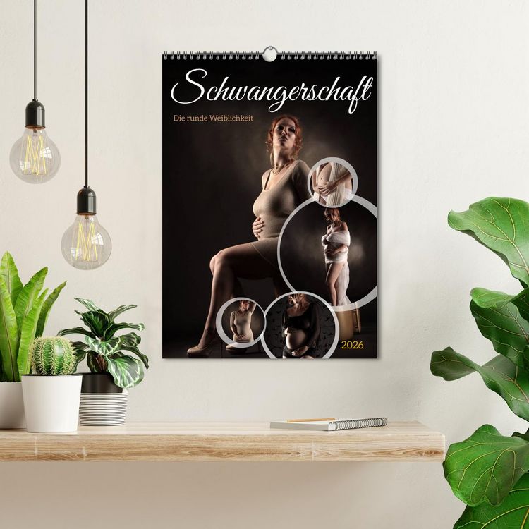 Produktbild: Schwangerschaft - die runde Weiblichkeit (Wandkalender 2026 DIN A3 hoch), CALVENDO Monatskalender