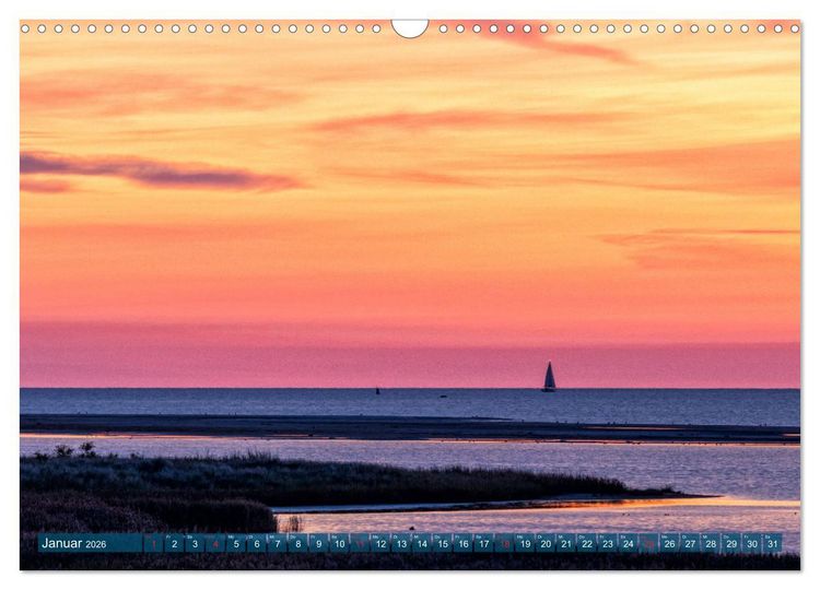 Produktbild: Dar&szlig;-Zingst Naturimpressionen (Wandkalender 2026 DIN A3 quer), CALVENDO Monatskalender