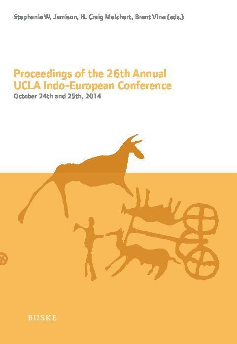 Produktbild: Proceedings of the 26th Annual UCLA Indo-European Conference