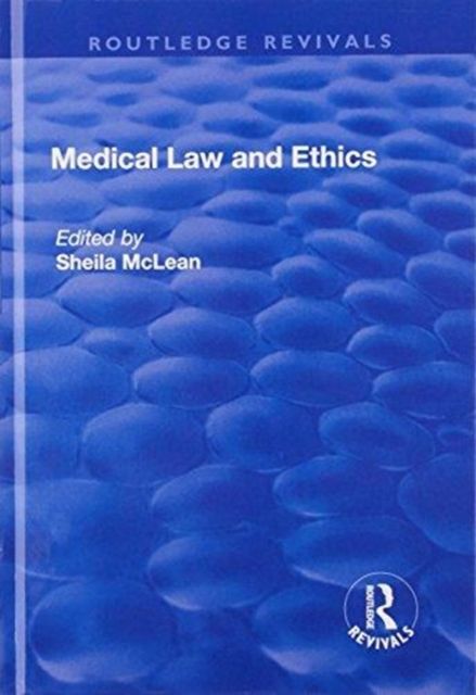 Produktbild: Medical Law and Ethics