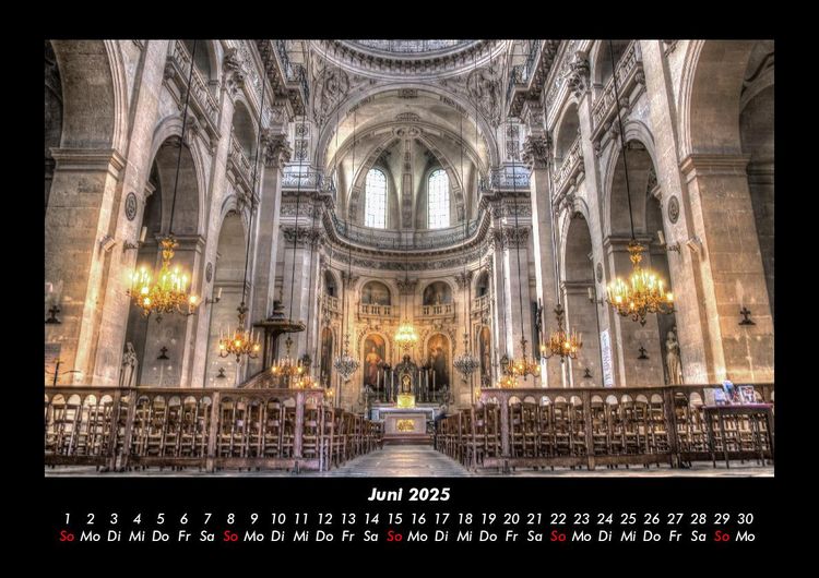 Produktbild: Religi&ouml;se Architektur 2025 Fotokalender DIN A3