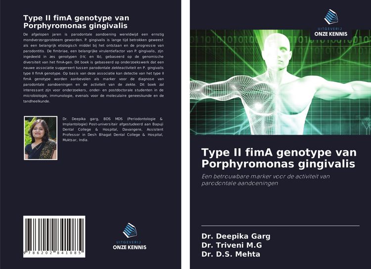 Produktbild: Type II fimA genotype van Porphyromonas gingivalis