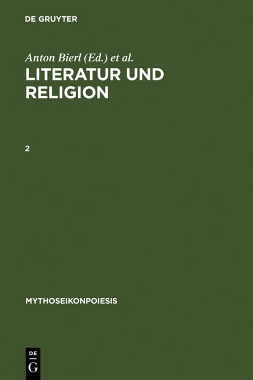 Produktbild: Literatur und Religion, 2