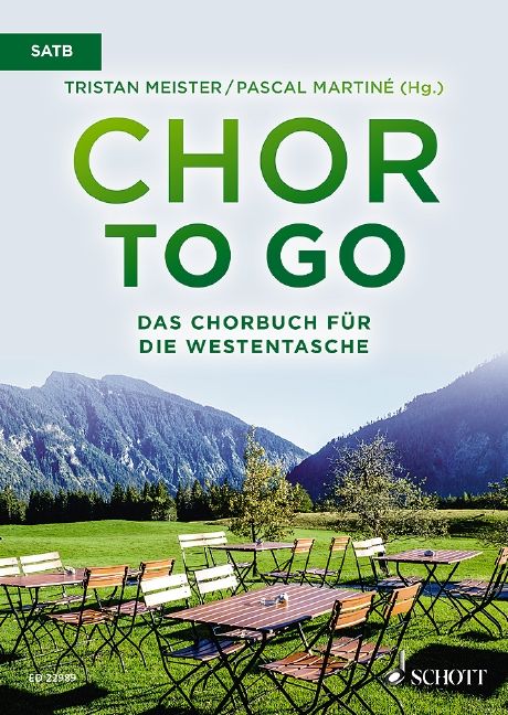 Produktbild: Chor to go - Das Chorbuch f&uuml;r die Westentasche