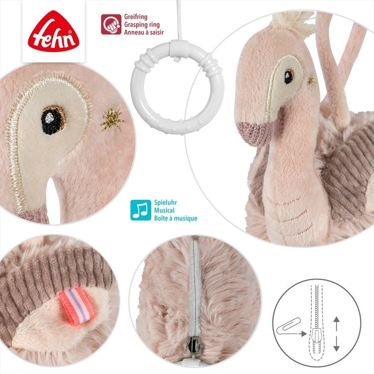 Produktbild: Mini-Spieluhr Flamingo