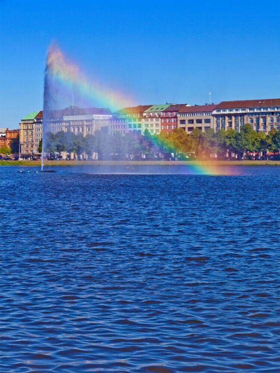 Produktbild: CALVENDO Puzzle HAMBURG Alsterfont&auml;ne | 1000 Teile Lege-Gr&ouml;&szlig;e 64x48cm Foto-Puzzle f&uuml;r gl&uuml;ckliche Stunden