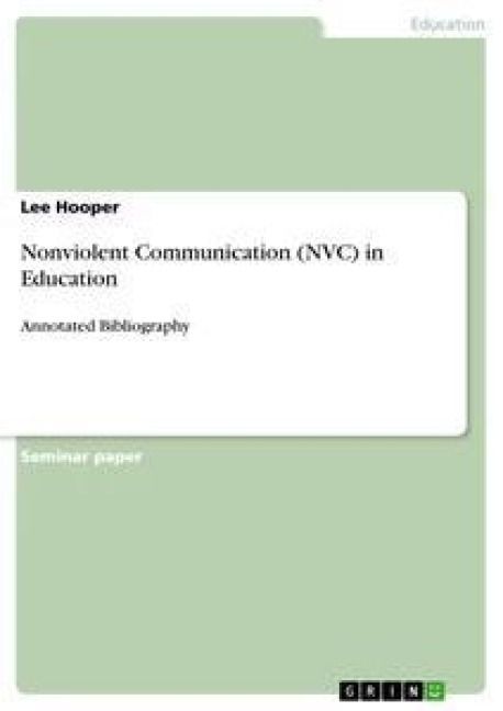 Produktbild: Nonviolent Communication (NVC) in Education