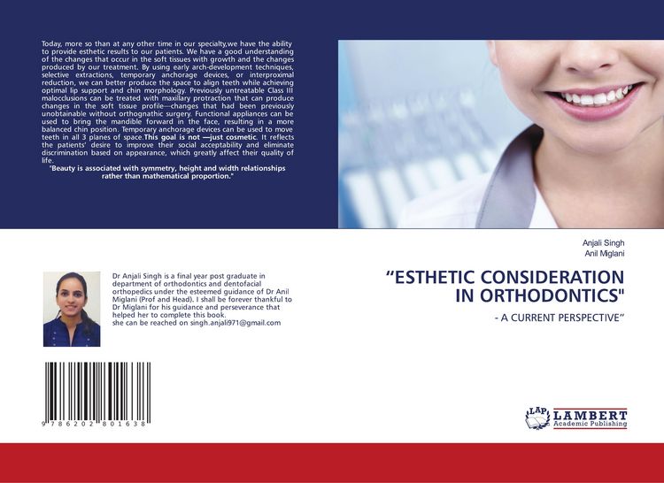 Produktbild: "esthetic Consideration in Orthodontics"