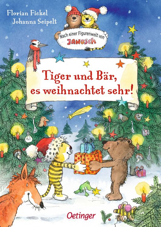 Produktbild: Nach einer Figurenwelt von Janosch. Tiger und B&auml;r, es weihnachtet sehr!