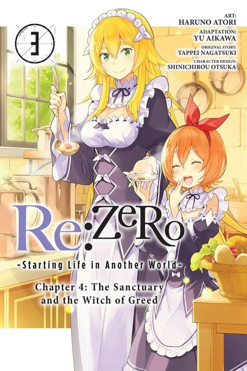 Produktbild: RE: Zero -Starting Life in Another World-, Chapter 4: The Sanctuary and the Witch of Greed, Vol. 3 (Manga)