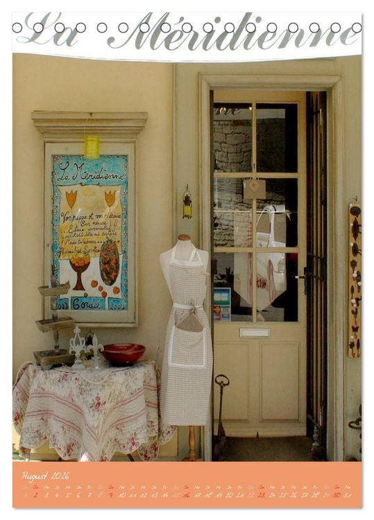 Produktbild: Provence Idyllen (Tischkalender 2026 DIN A5 hoch), CALVENDO Monatskalender