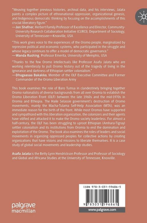 Produktbild: Baro Tumsa: The Principal Architect of the Oromo Liberation Front