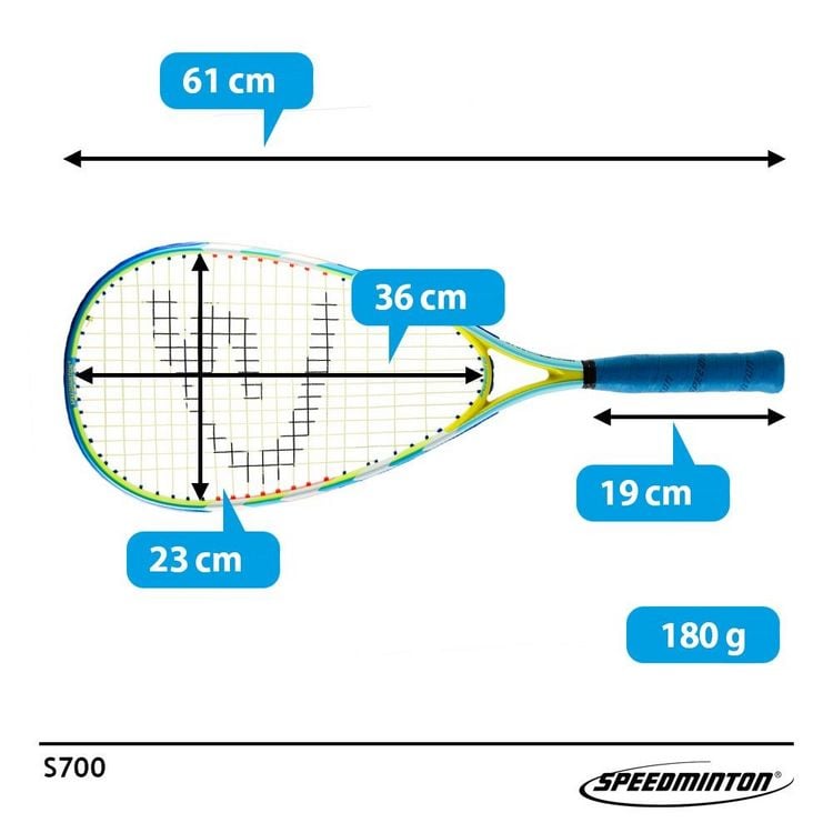 Produktbild: Speedminton 400085 - Set S700, Schl&auml;gerset