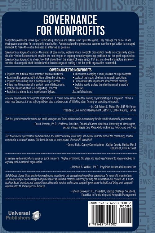 Produktbild: Governance for Nonprofits