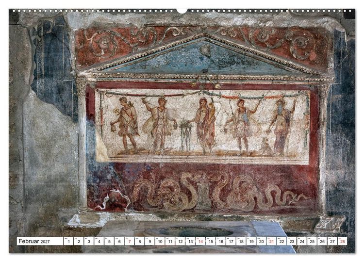 Produktbild: Versteinerte Stadt Pompeji (hochwertiger Premium Wandkalender 2027 DIN A2 quer), Kunstdruck in Hochglanz