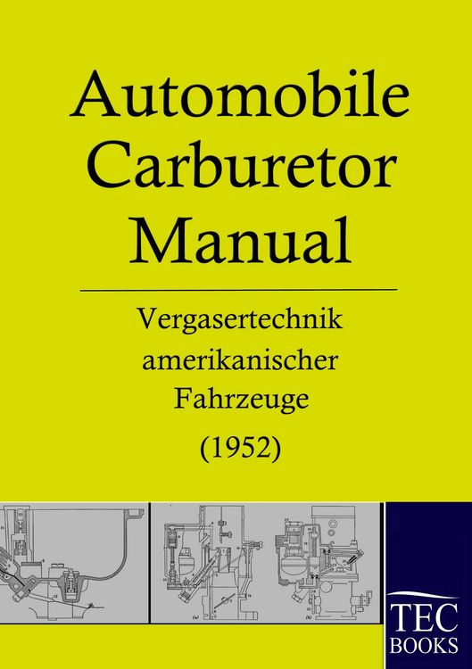 Produktbild: Automobile Carburetor Manual