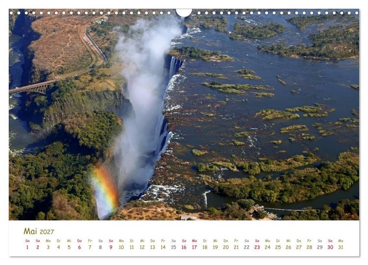 Produktbild: VICTORIAF&Auml;LLE Wunder der Natur (Wandkalender 2027 DIN A3 quer), CALVENDO Monatskalender