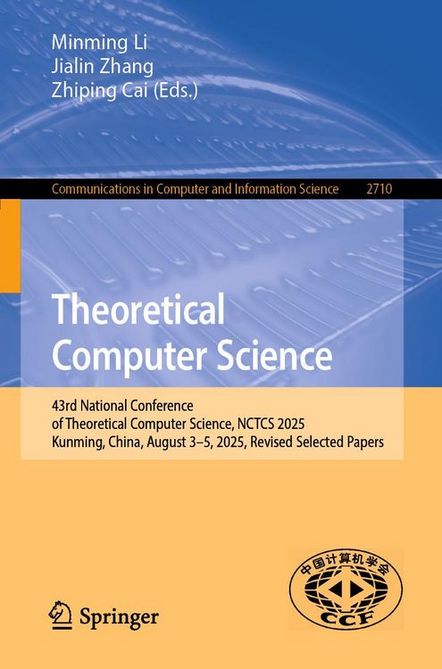 Produktbild: Theoretical Computer Science