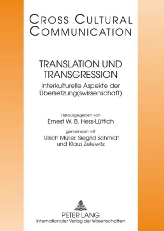 Produktbild: Translation und Transgression