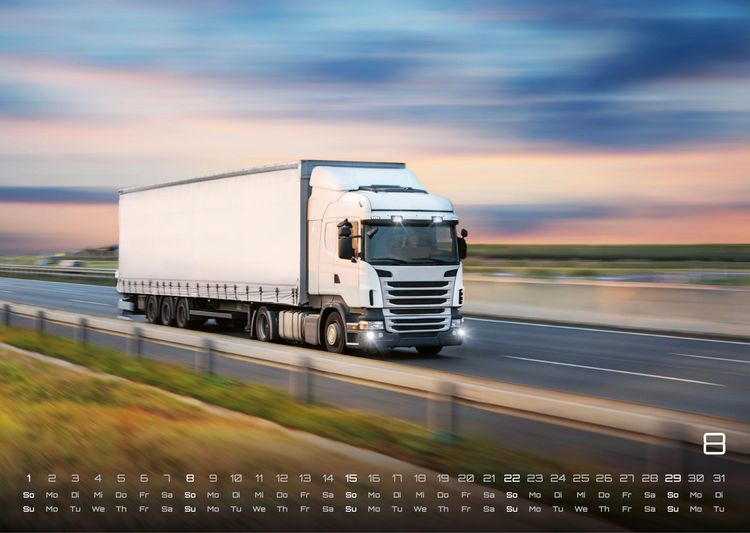 Produktbild: Trucks - K&ouml;nige der Stra&szlig;e - LKW - 2027 - Kalender DIN A3
