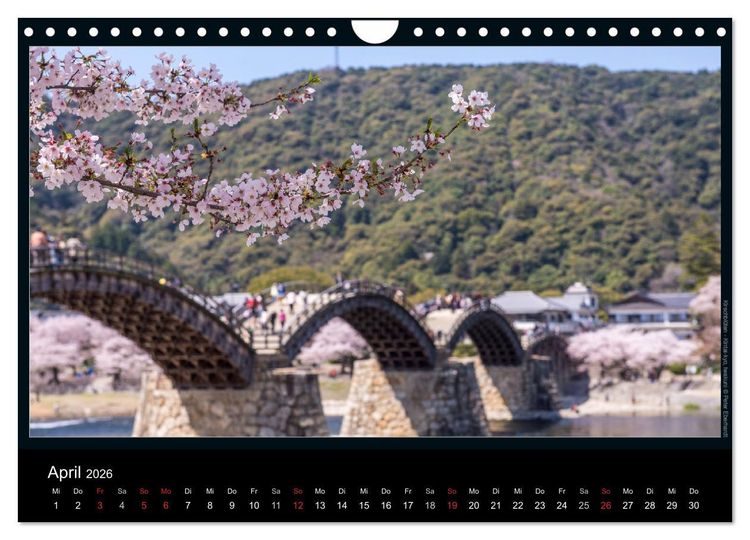 Produktbild: Japan (Wandkalender 2026 DIN A4 quer), CALVENDO Monatskalender