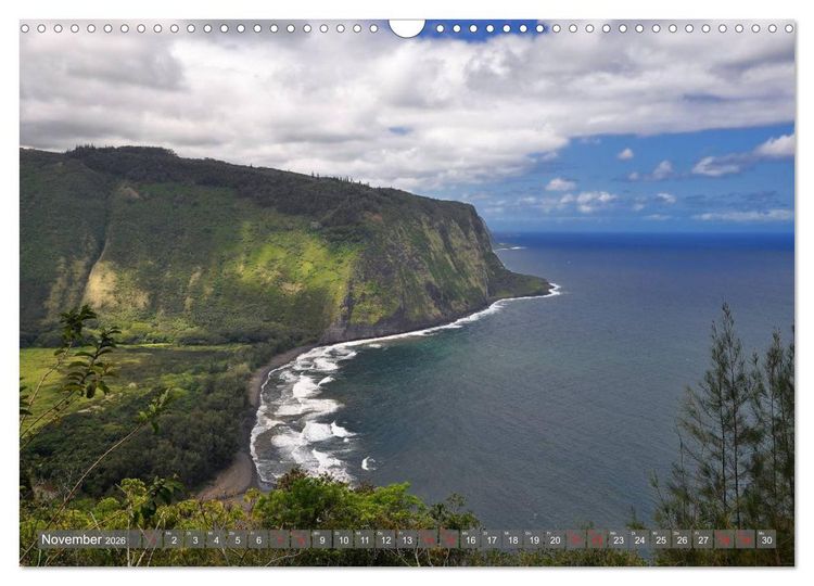 Produktbild: The Big Island of Hawaii (Wandkalender 2026 DIN A3 quer), CALVENDO Monatskalender