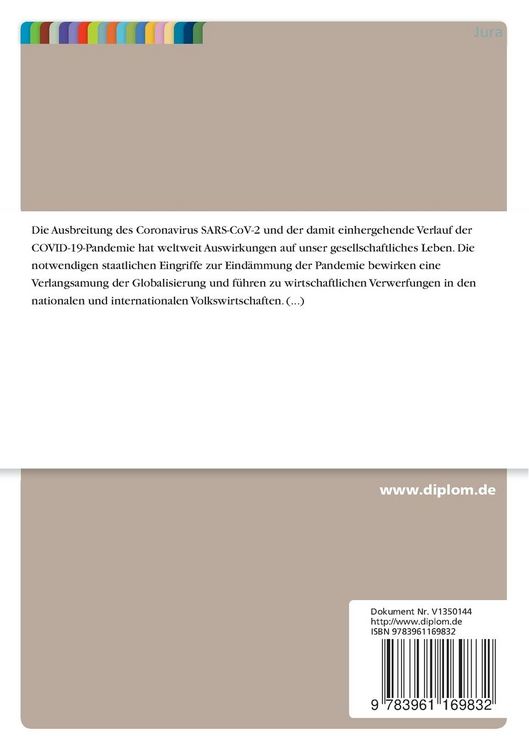 Produktbild: Mietzinsminderung von Gastronomielokalen im Lichte der COVID-19-Pandemie