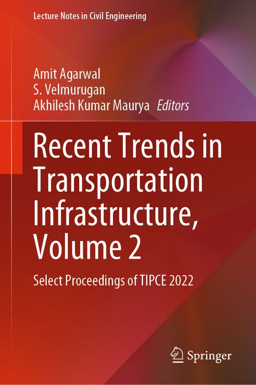 Produktbild: Recent Trends in Transportation Infrastructure, Volume 2