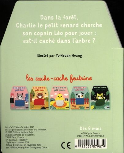 Produktbild: Cache-cache petit renard