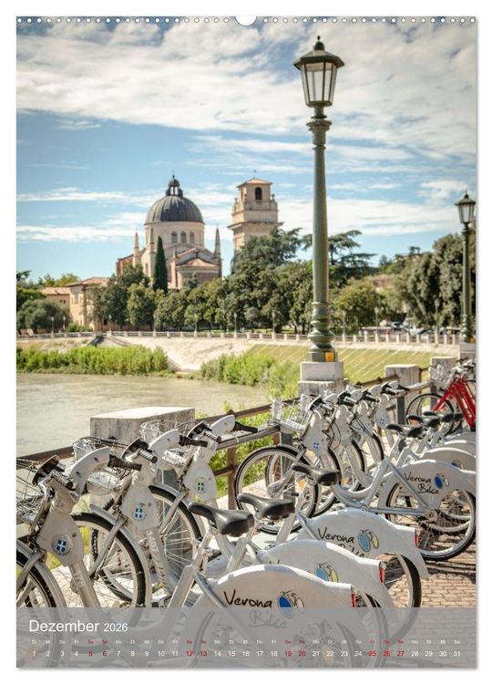 Produktbild: Verona Venetien (Wandkalender 2026 DIN A2 hoch), CALVENDO Monatskalender