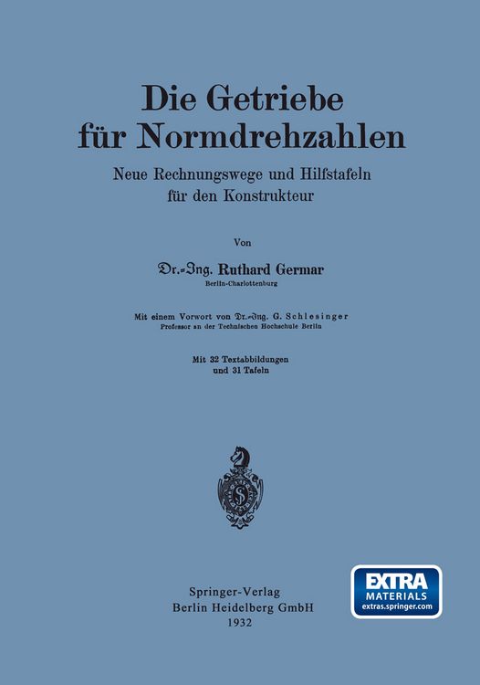 Produktbild: Die Getriebe f&uuml;r Normdrehzahlen