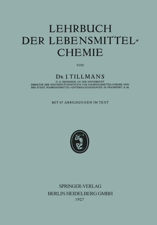 Produktbild: Lehrbuch der Lebensmittel-Chemie