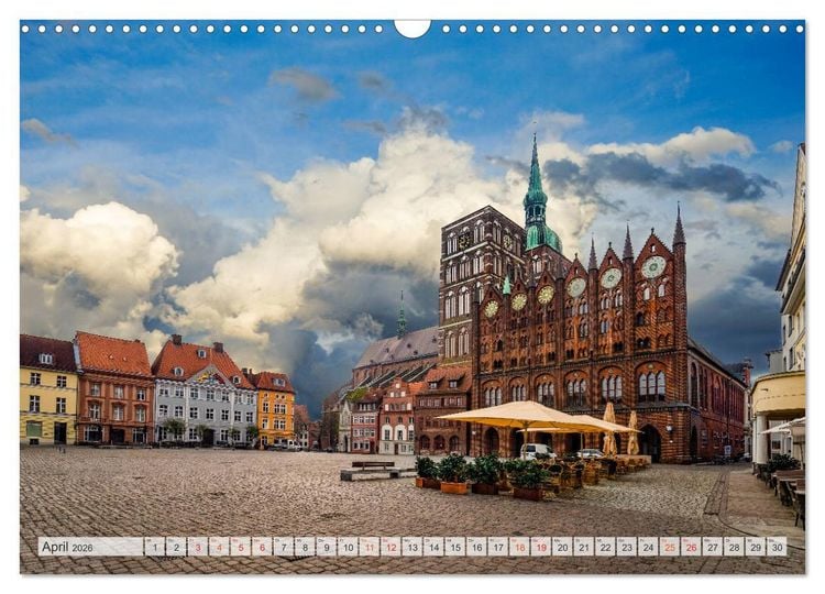 Produktbild: Mecklenburg Vorpommern Impressionen (Wandkalender 2026 DIN A3 quer), CALVENDO Monatskalender