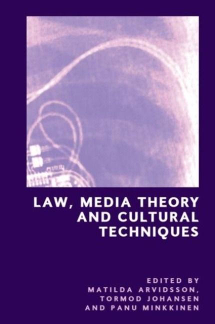 Produktbild: Law, Media Theory and Cultural Techniques