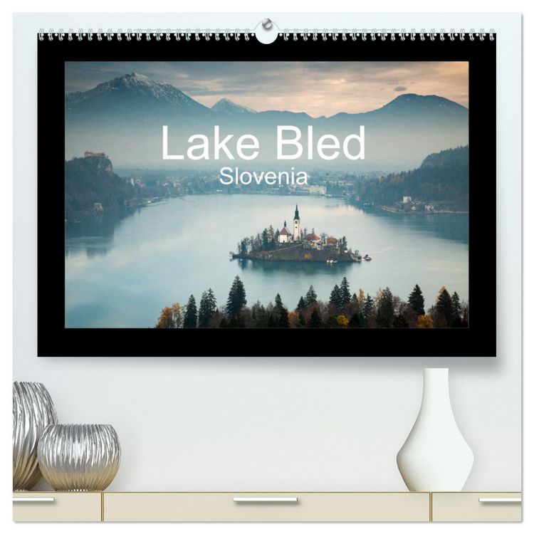 Produktbild: Lake Bled Slovenia (High Quality Premium Wall Calendar 2026 DIN A2 landscape),CALVENDO 12 Month Wall Calendar