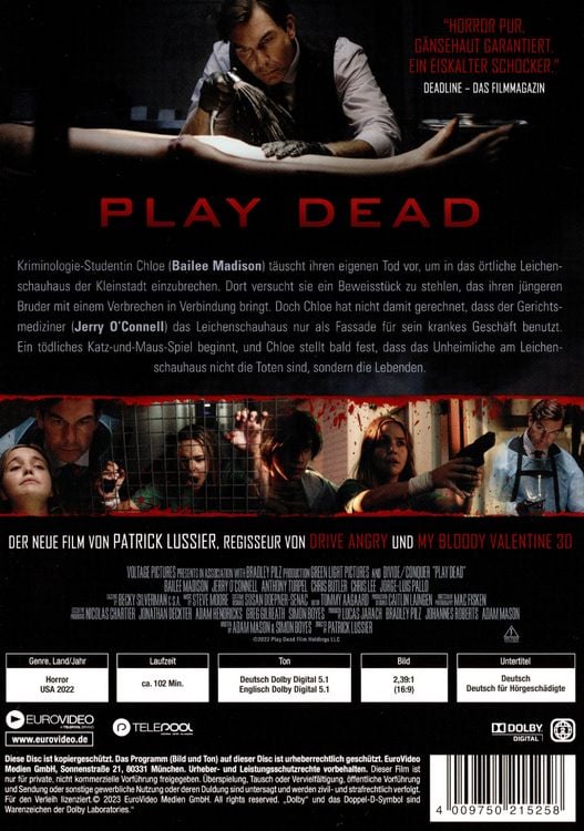 Produktbild: Play Dead - Schlimmer als der Tod