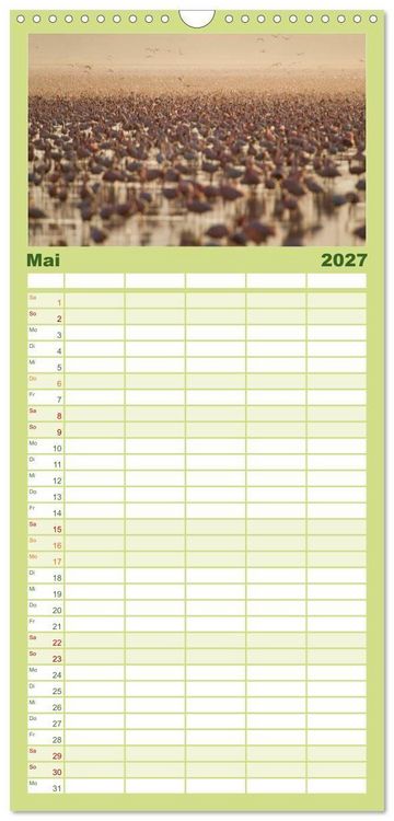 Produktbild: Familienplaner 2027 - Emotionale Momente: Afrika Wildlife. Part 3. mit 5 Spalten (Wandkalender, 21 x 45 cm) CALVENDO