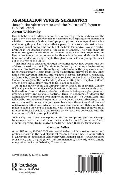 Produktbild: Assimilation Versus Separation